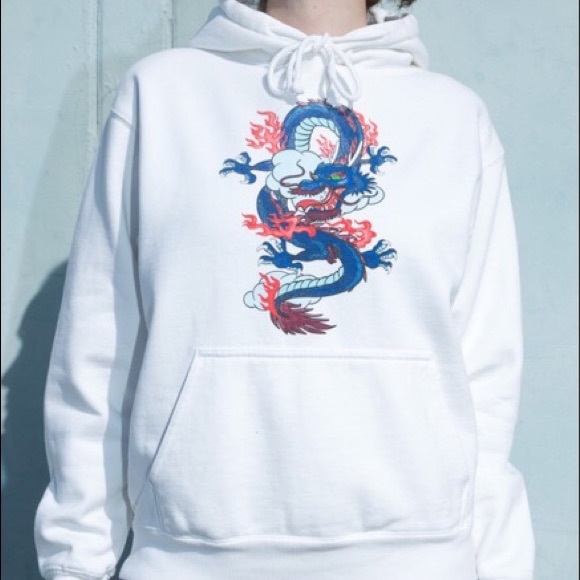 Brandy Melville Tops - Brandy Melville Christy Dragon Hoodie